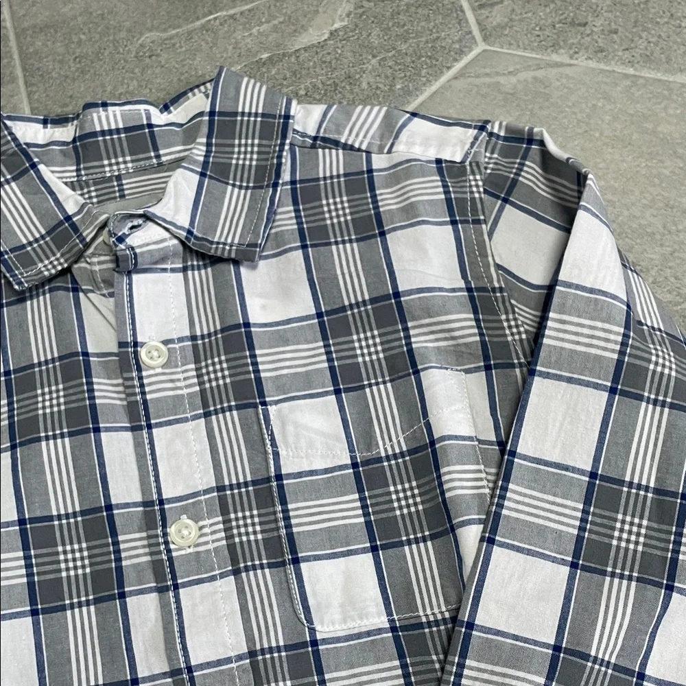 Children’s Place Boys Long Sleeve Button-Down Shirts – Set of 2 – Size 7/8 – NWT